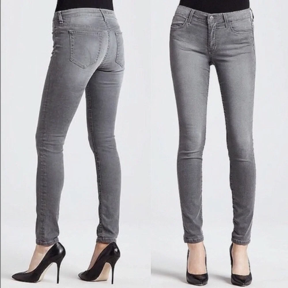 Frame Le Skinny de Jeanne jeans in grey - Picture 6 of 6